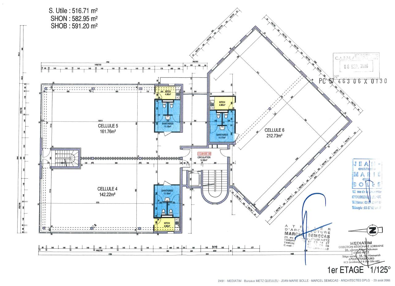 Bureau Metz 301m² Location bureau Metz Moselle OLBUR2528980 5